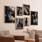 Black and White Luxury Wall Art Set – Fashion & Glam Posters