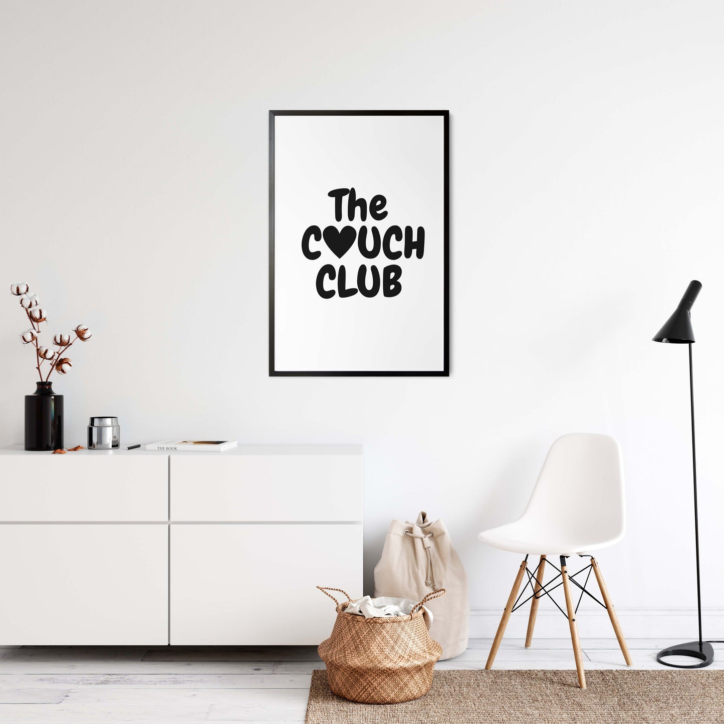 living room wall decor funny couple poster couch club