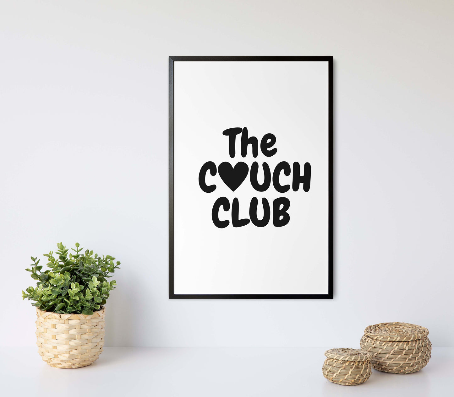 funny couple wall art poster the couch club typography print