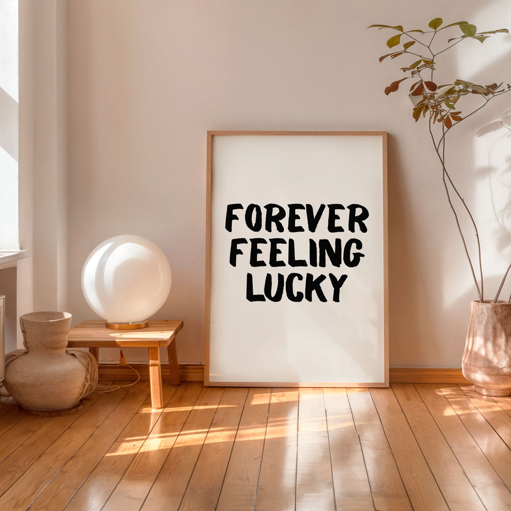black typography motivational poster scandinavian style wall art
