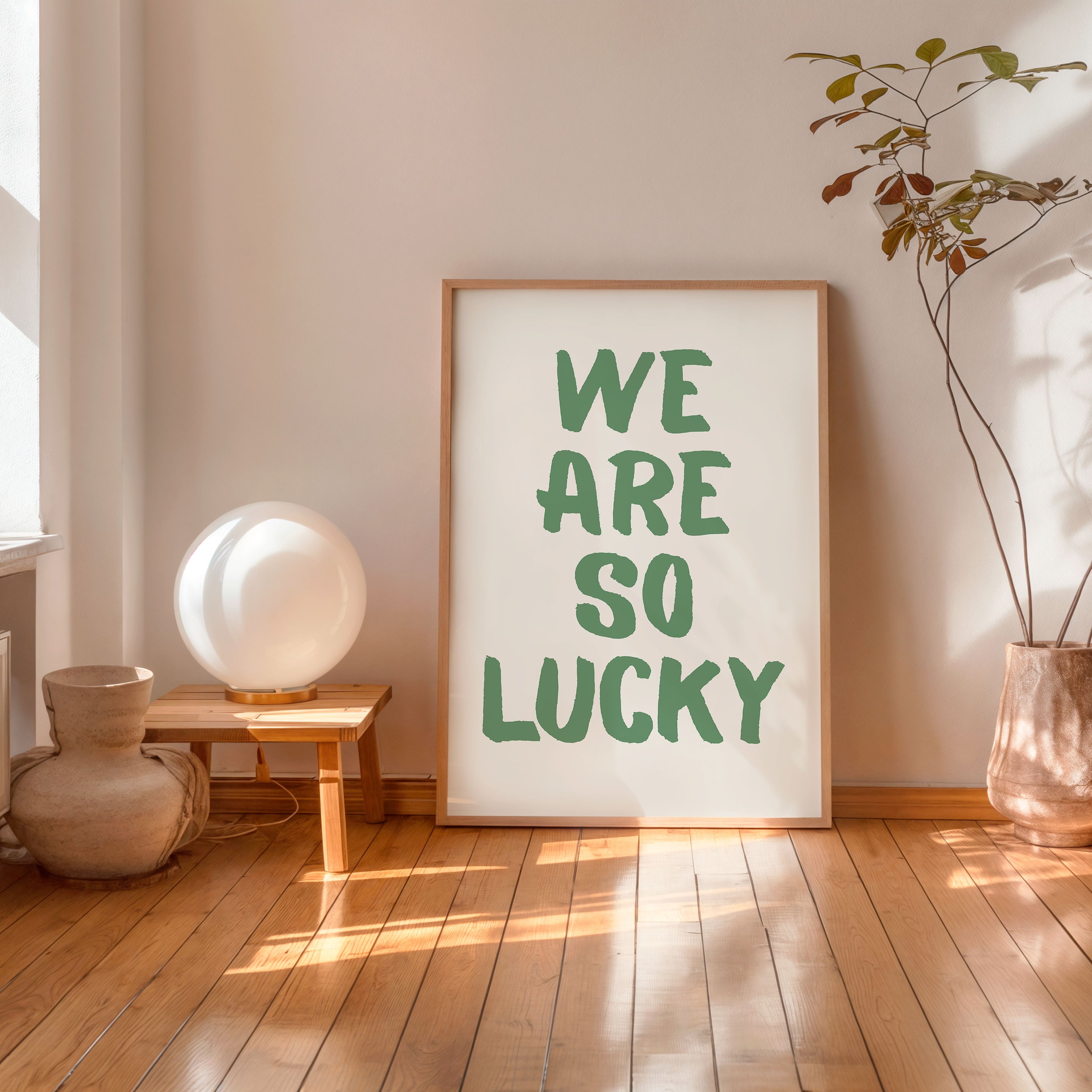 minimalist motivational quote poster scandinavian style wall art