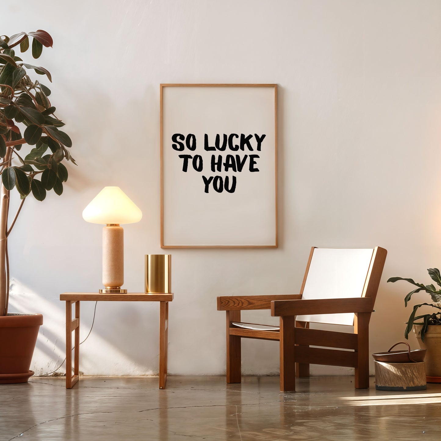 minimalist black typography love quote poster scandinavian wall art