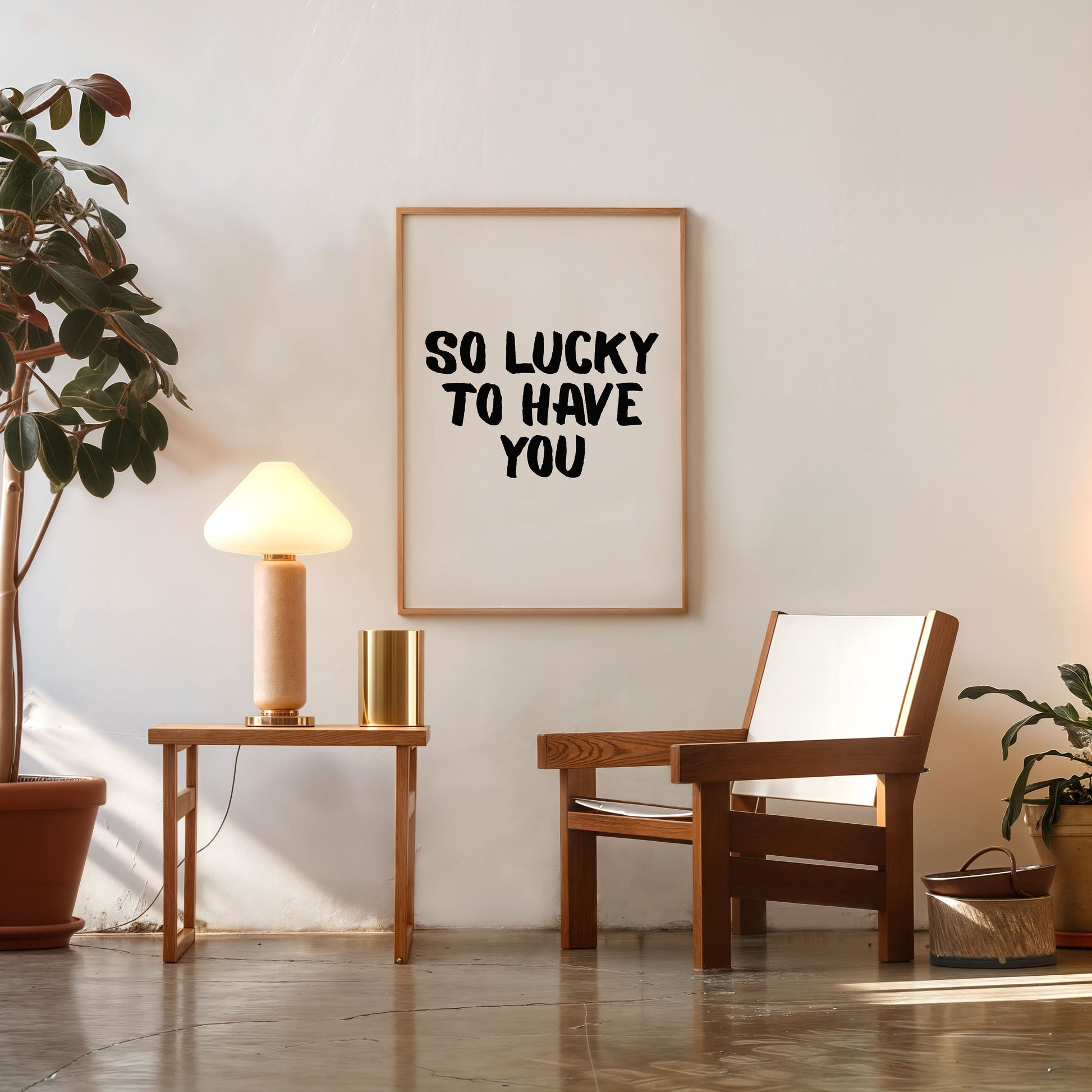 minimalist black typography love quote poster scandinavian wall art