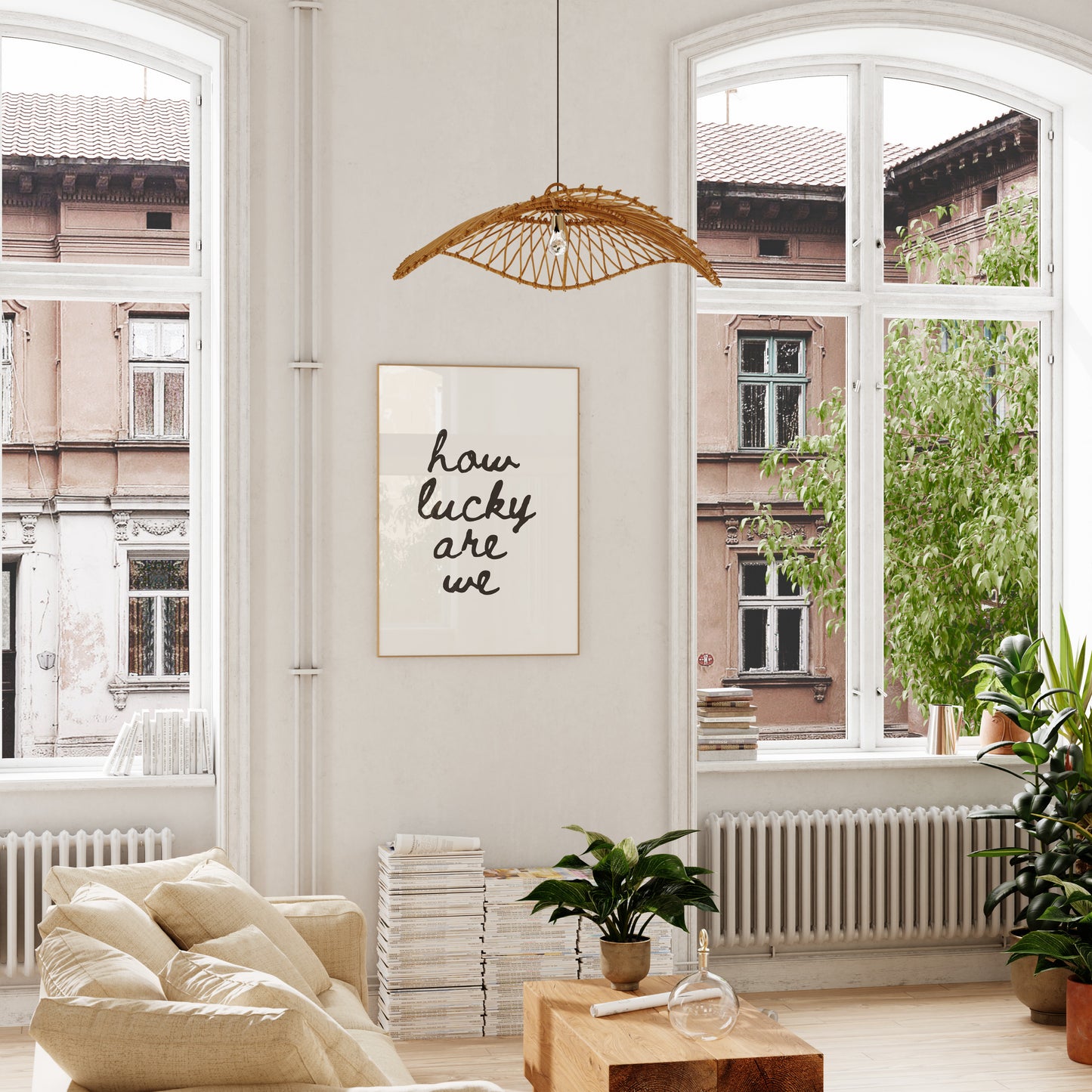 Printable romantic quote poster minimalist Scandinavian home decor