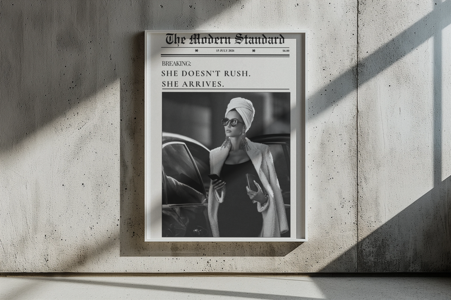 Modern Standard Poster – Minimalist Fashion Wall Art Print