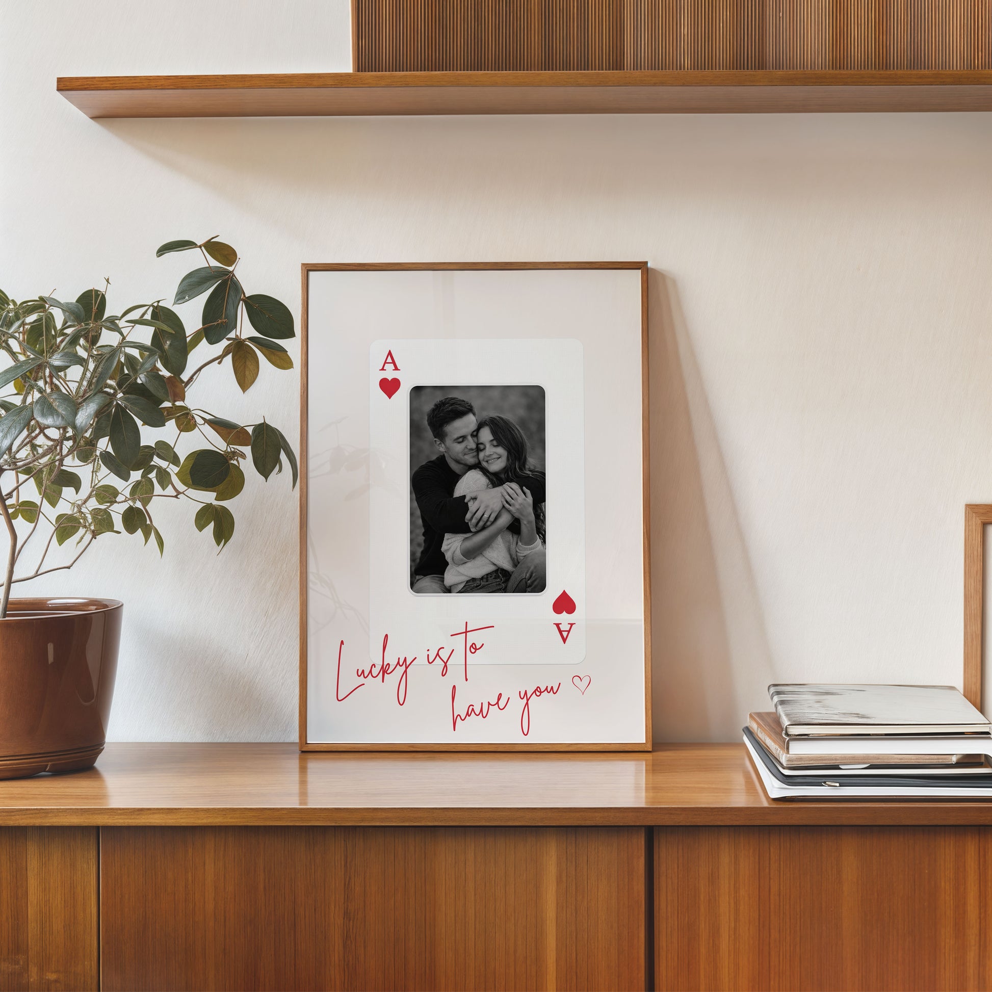 Personalized couple poster gift idea anniversary Valentine romantic wall decor